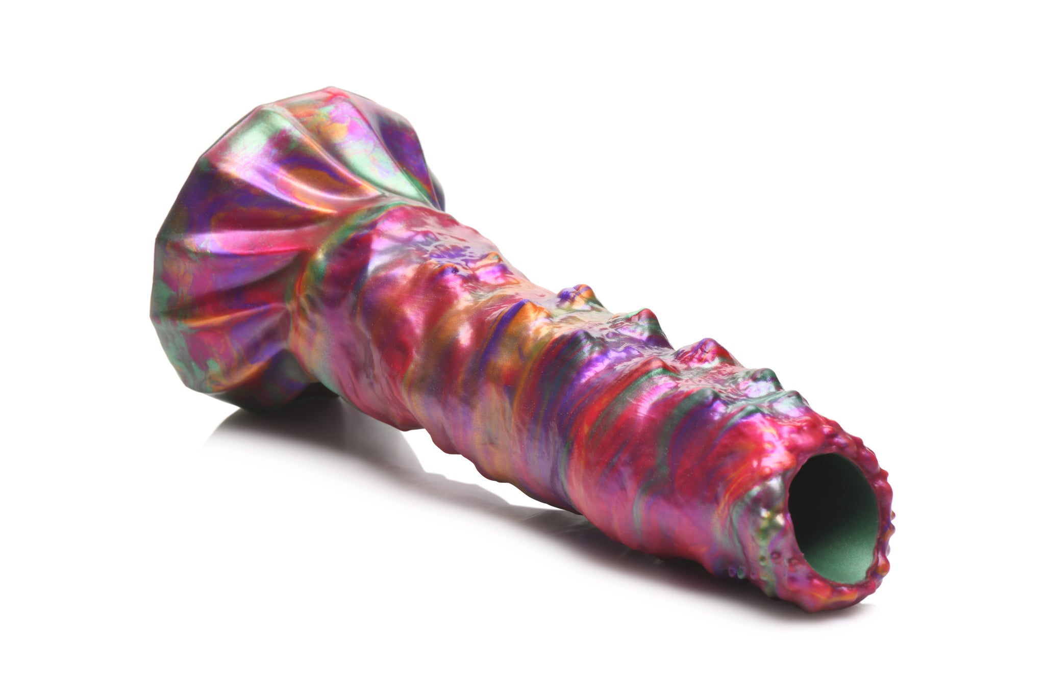 CREATURE COCKS LARVA SILICONE OVIPOSITOR DILDO W/ EGGS