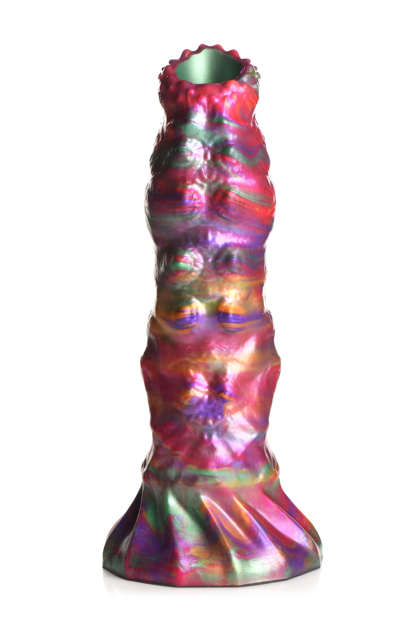 CREATURE COCKS LARVA SILICONE OVIPOSITOR DILDO W/ EGGS