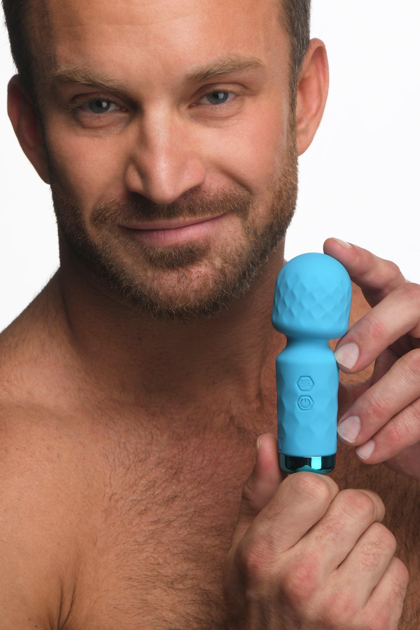 BANG! 10X MINI SILICONE WAND BLUE