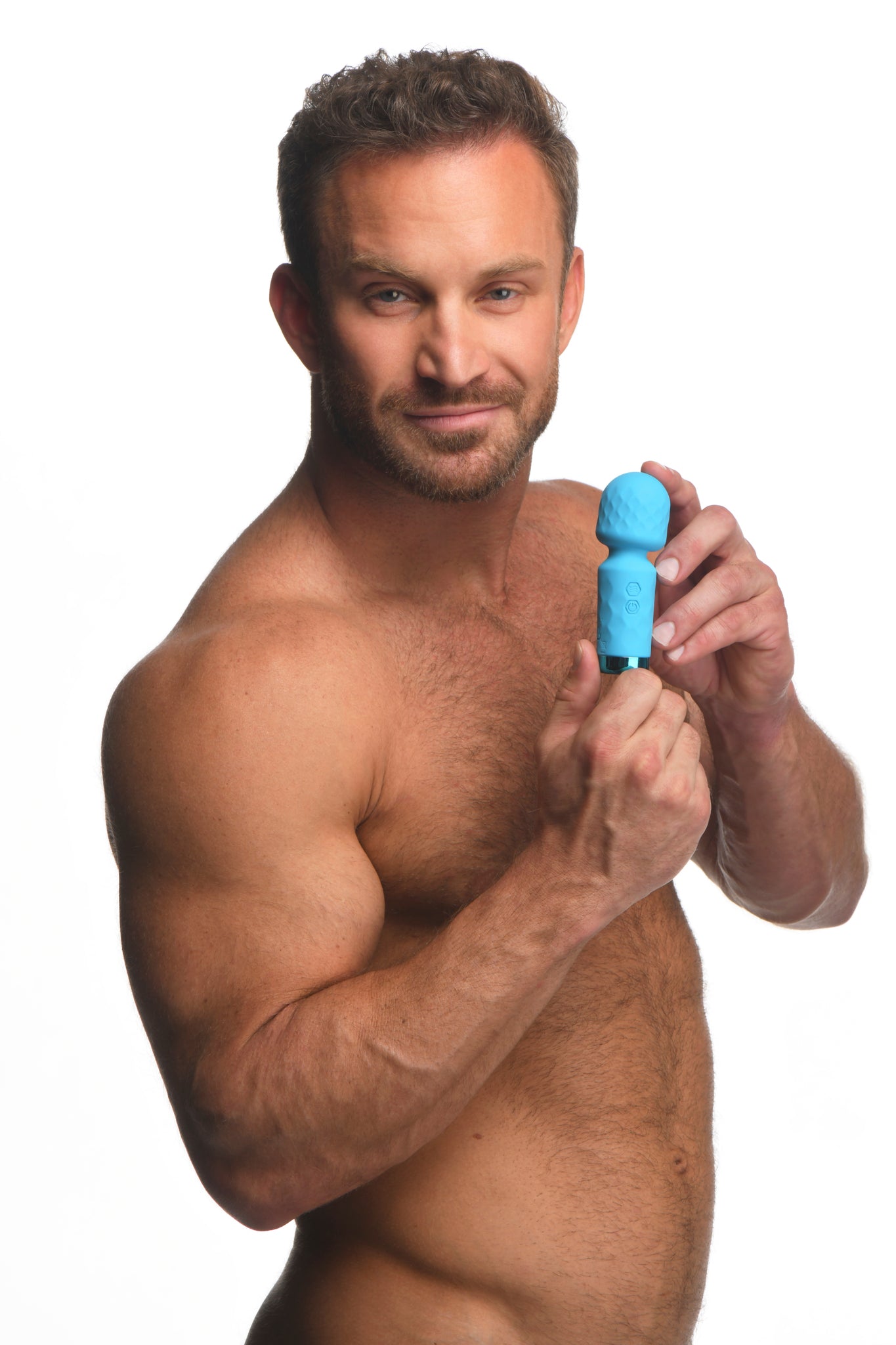 BANG! 10X MINI SILICONE WAND BLUE