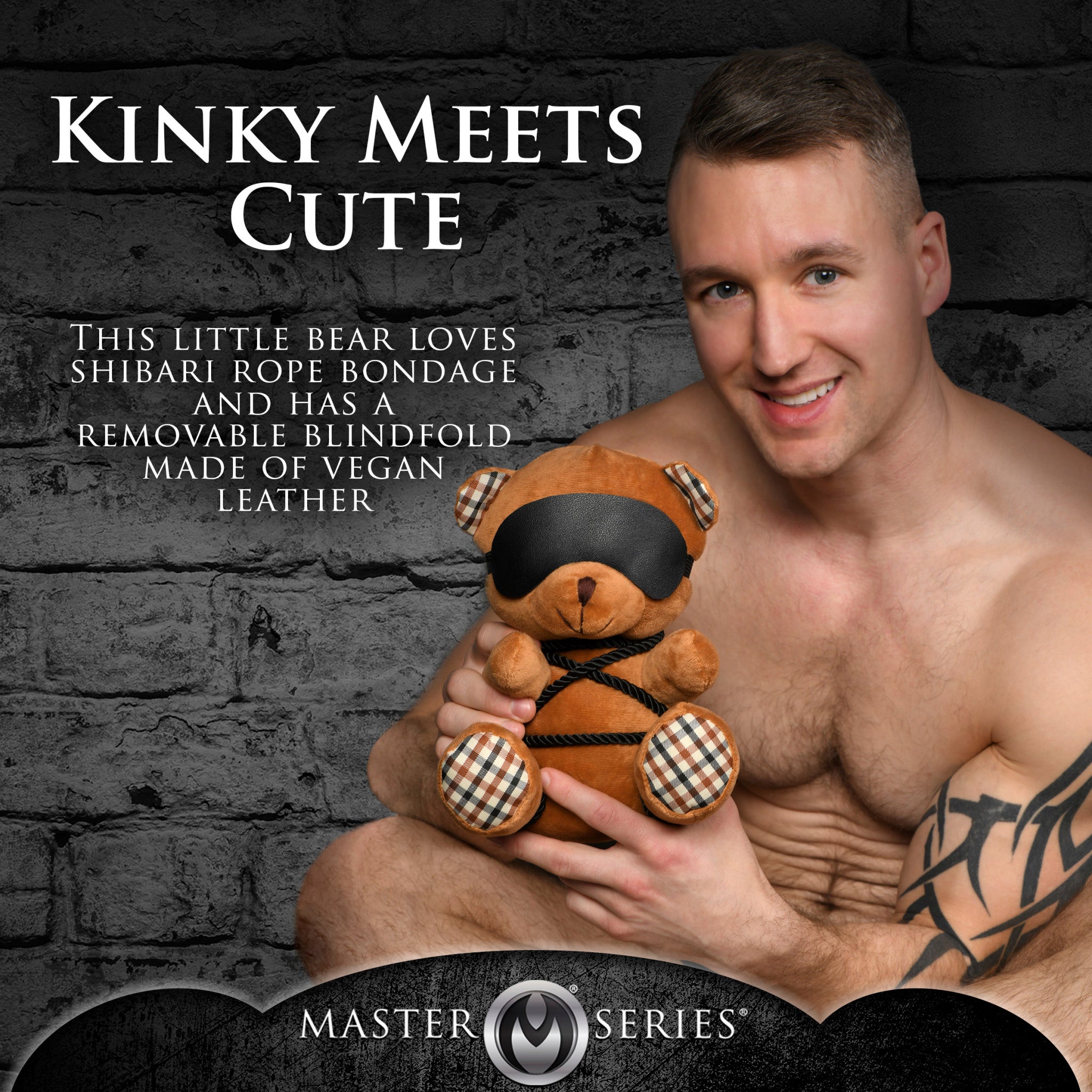 MASTER SERIES ROPE BONDAGE BEAR