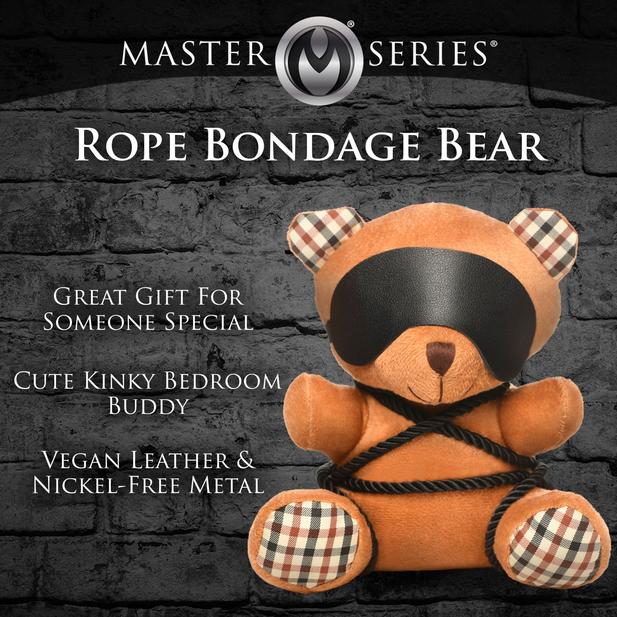 MASTER SERIES ROPE BONDAGE BEAR