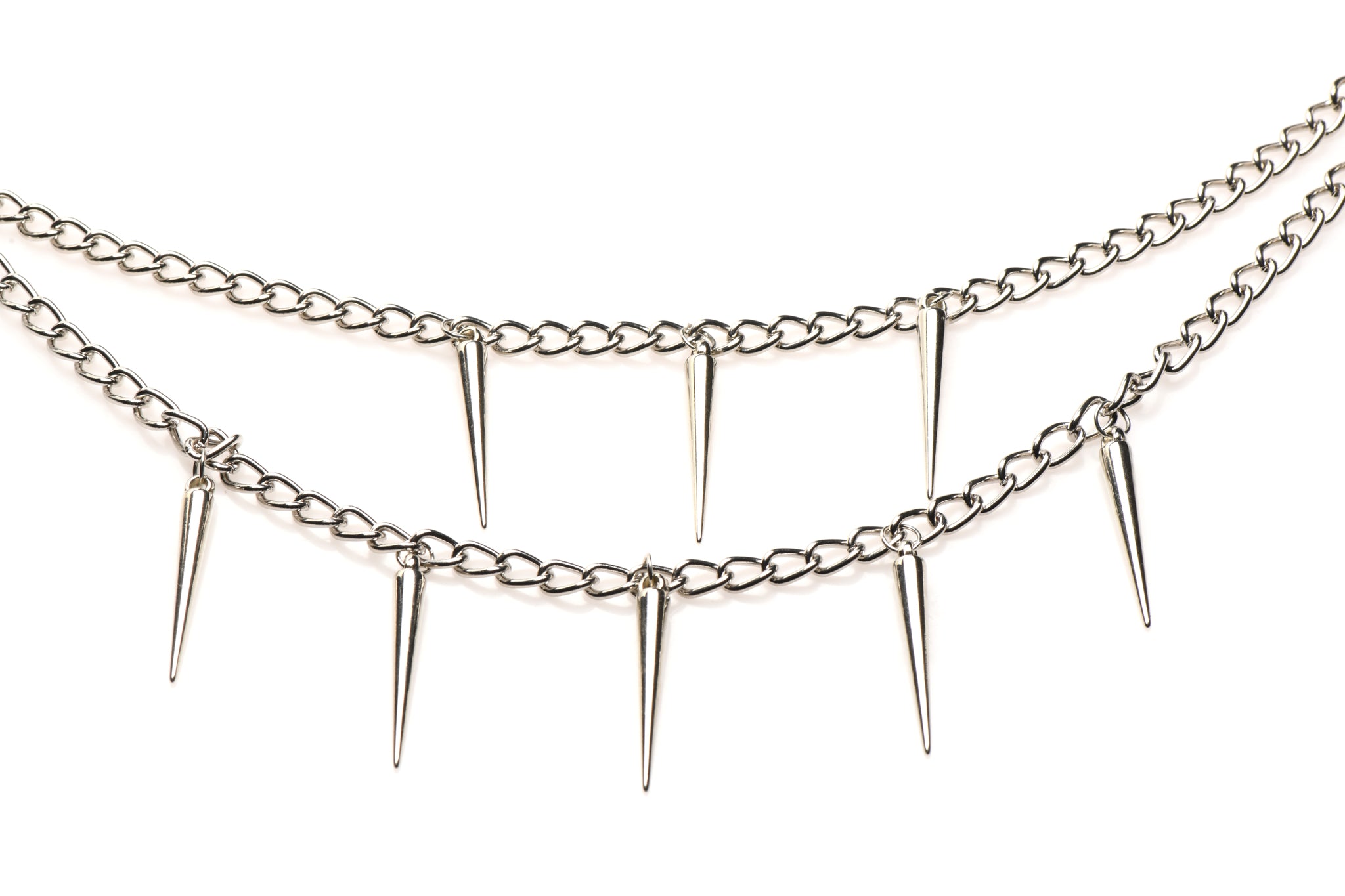 MASTER SERIES DAGGERS DOUBLE CHAIN NIPPLE CLAMPS