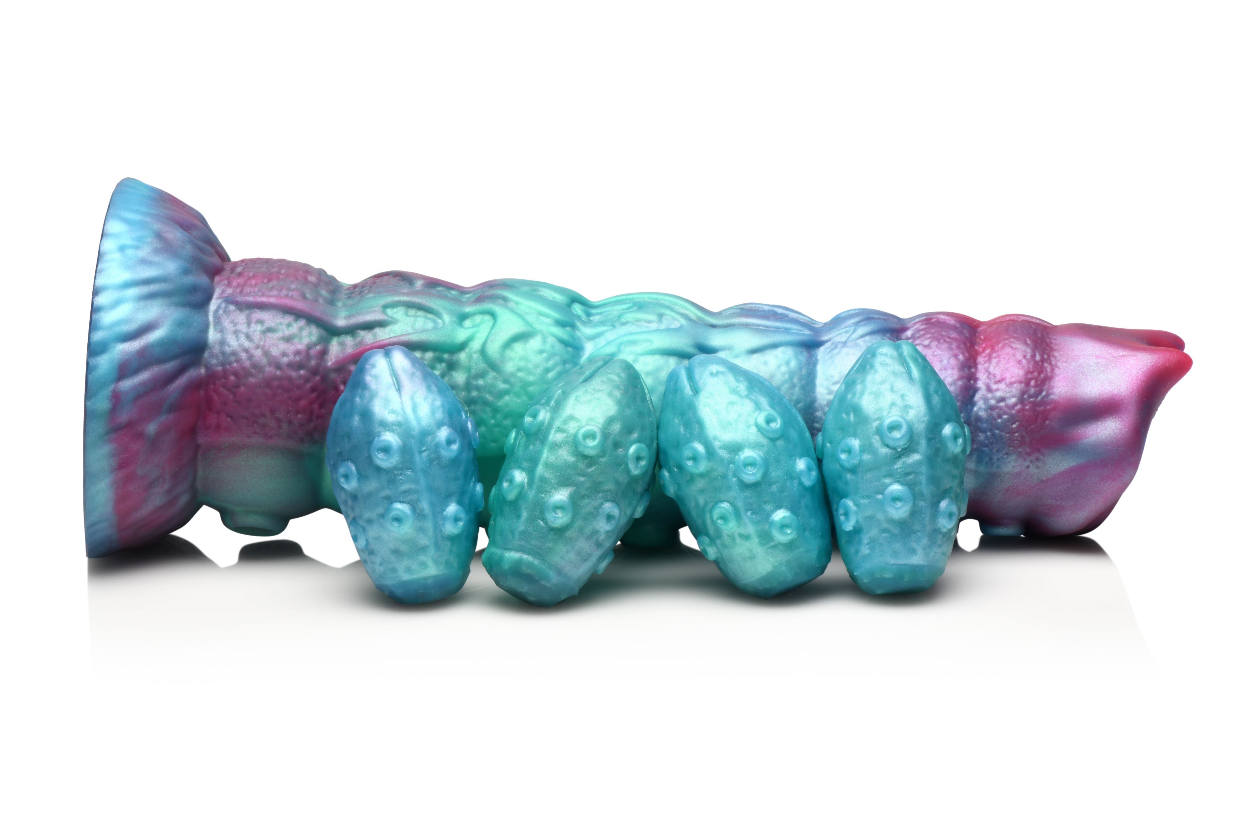 CREATURE COCKS GALACTIC BREEDER OVIPOSITOR SILICONE DILDO
