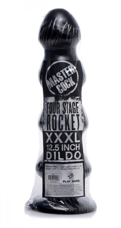 MASTER COCK FOUR STAGE ROCKET 12IN DILDO
