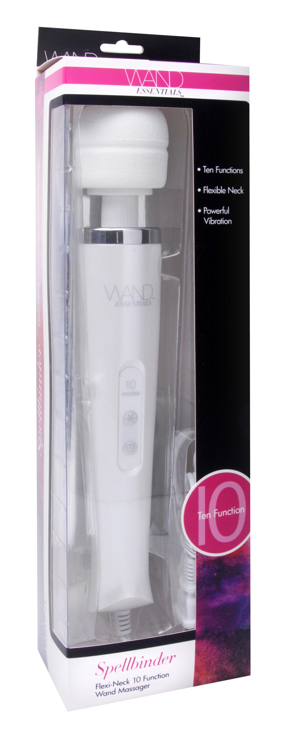WAND ESSENTIALS SPELLBINDER FLEXI NECK 10 FUNCTION WAN