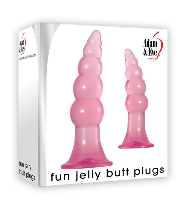ADAM & EVE JELLY BUTT PLUG SET