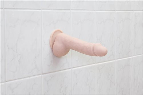 ADDICTION 100% SILICONE BRAD 7.5 BEIGE "