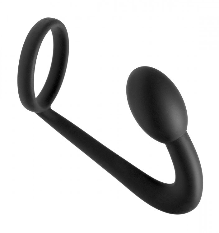 MASTER SERIES PROSTATIC PLAY EXPLORER C RING & PROSTATE PLUG