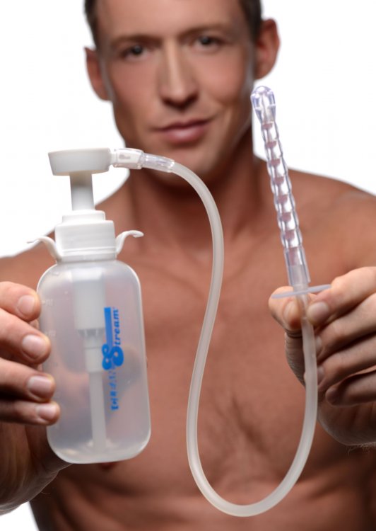 CLEANSTREAM PUMP ACTION ENEMA BOTTLE W/ NOZZLE 300ML