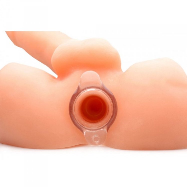 MASTER SERIES GAPE GLORY CLEAR HOLLOW ANAL PLUG