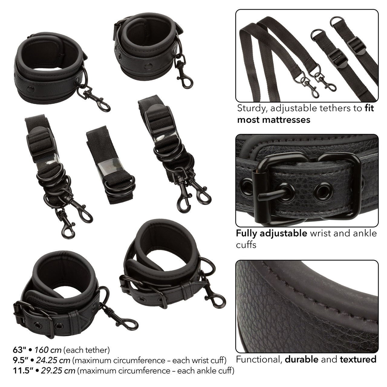 NOCTURNAL BED RESTRAINTS