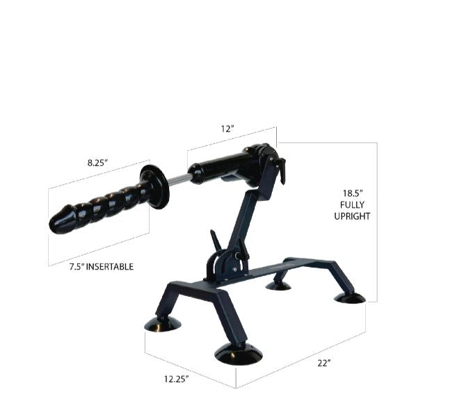 FETISH FANTASY BODY DOCK PRO SEX MACHINE - BLACK