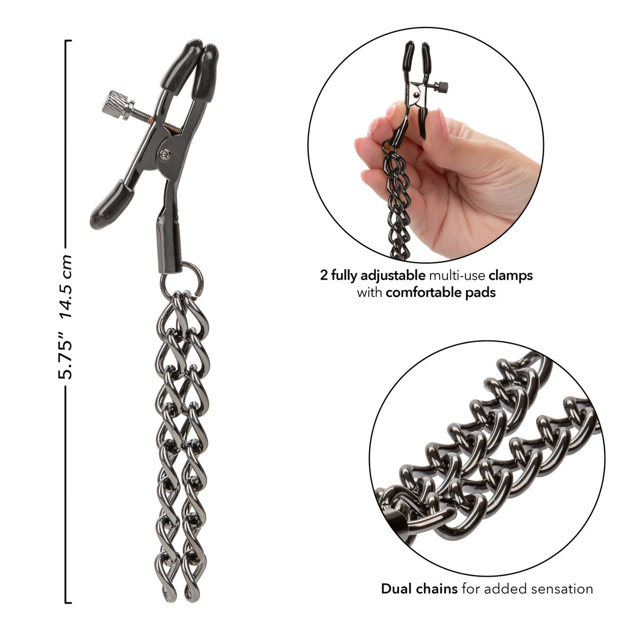 EUPHORIA CHAIN NIPPLE CLAMPS