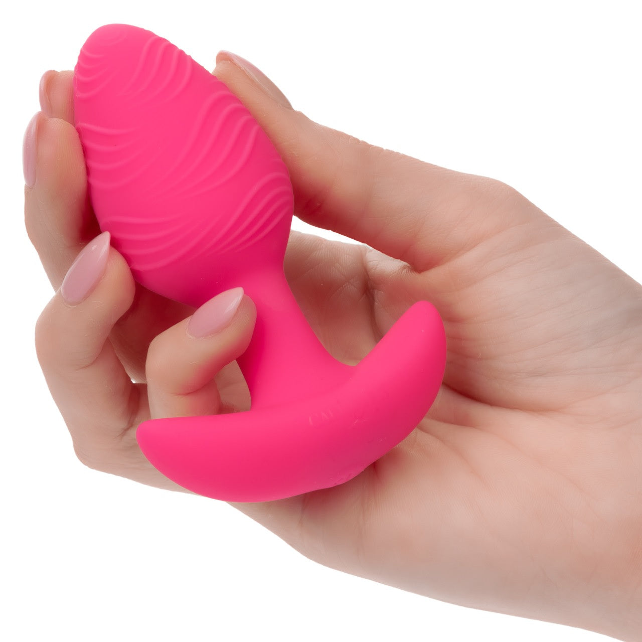 CHEEKY VIBRATING GLOW-IN-THE- DARK BUTT PLUG