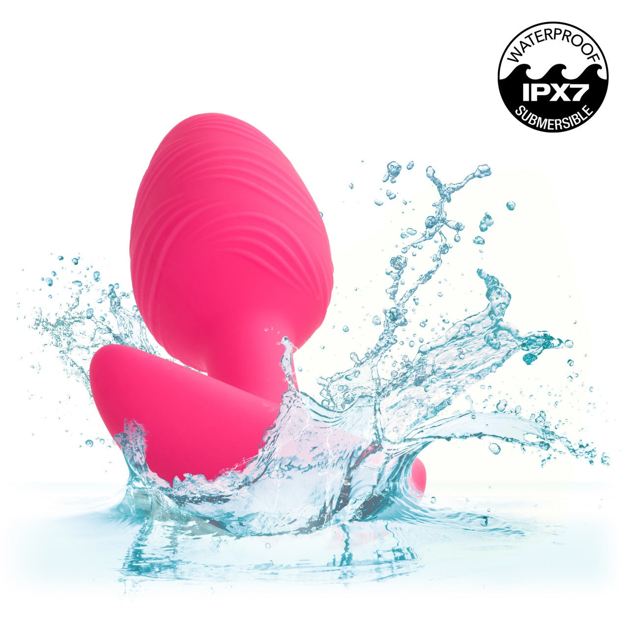CHEEKY VIBRATING GLOW-IN-THE- DARK BUTT PLUG