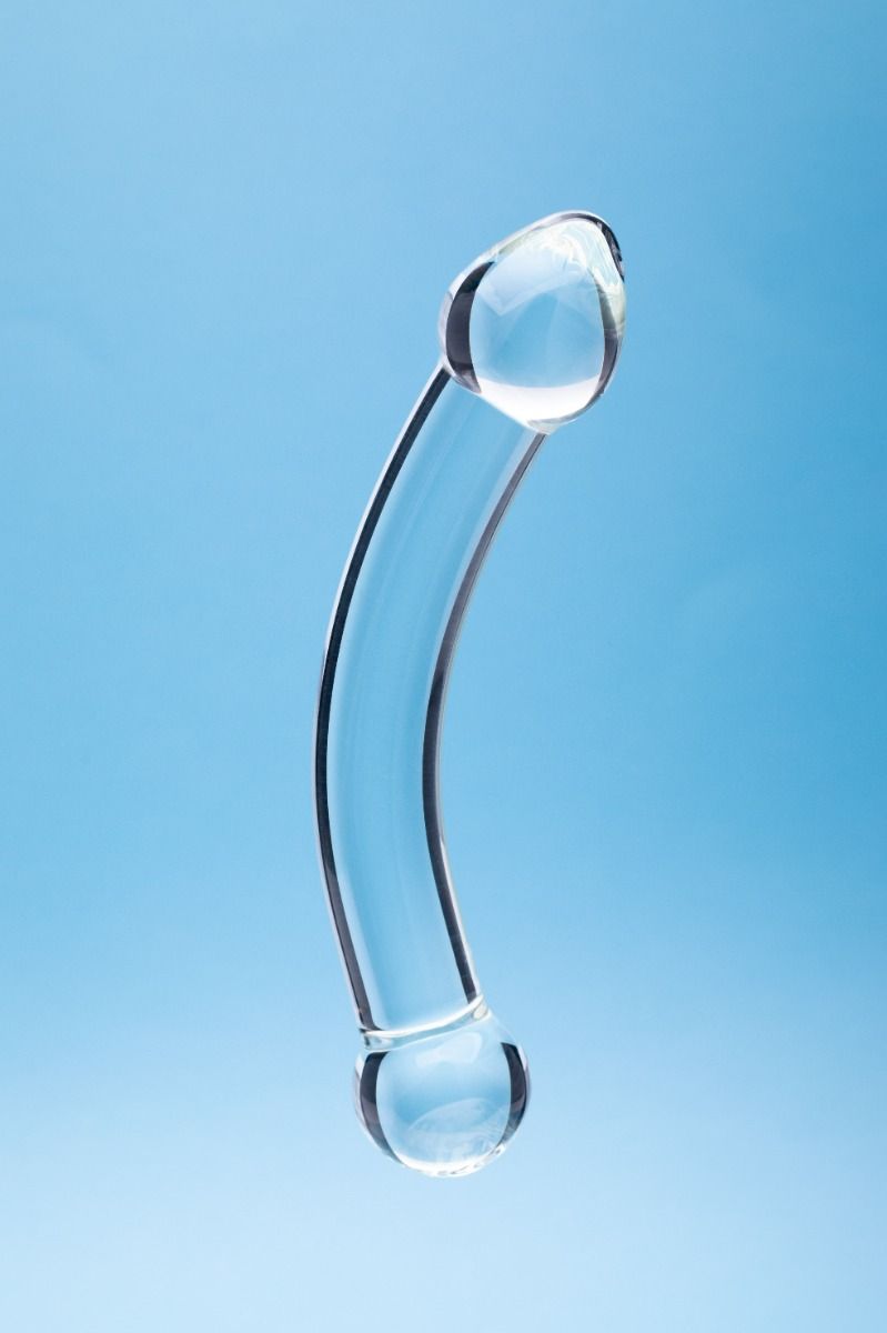 CLARITY GLASS DILDO CELESTIAL PURITY