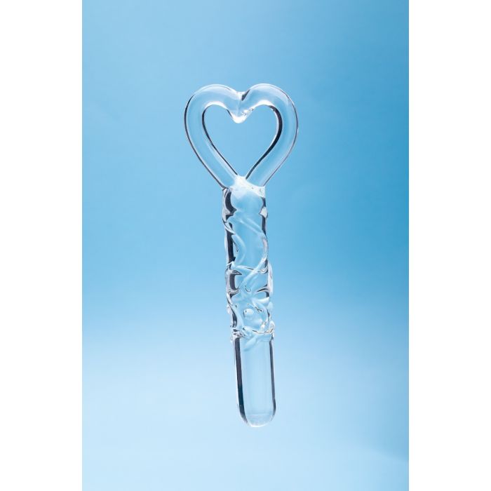CLARITY GLASS DILDO HERA'S CARESS