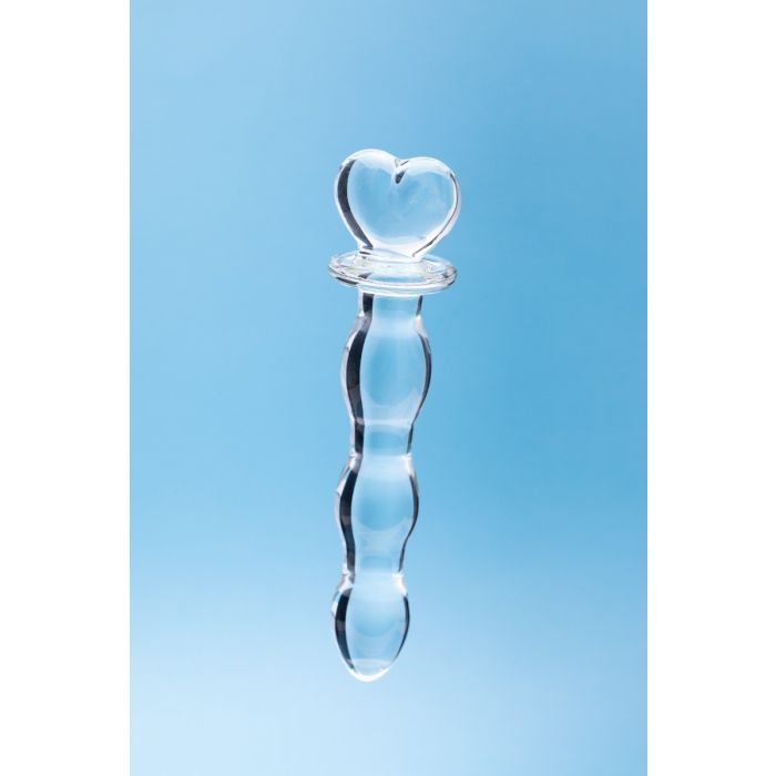 CLARITY GLASS DILDO HERA'S CASCADE