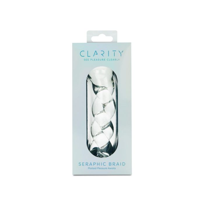 CLARITY GLASS DILDO SERAPHIC BRAID