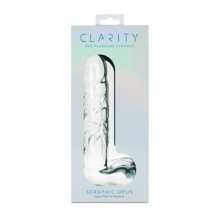 CLARITY GLASS DILDO SERAPHIC OPUS