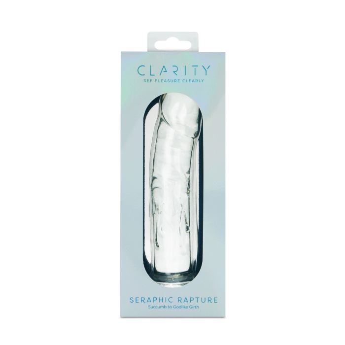 CLARITY GLASS DILDO SERAPHIC RAPTURE