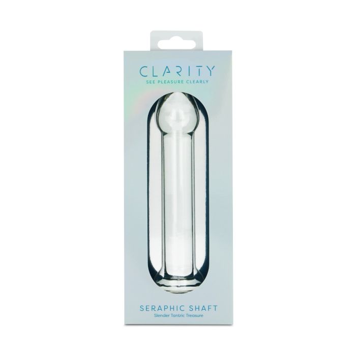CLARITY GLASS DILDO SERAPHIC SHAFT