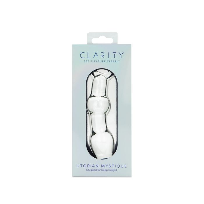 CLARITY GLASS DILDO UTOPIAN MYSTIQUE