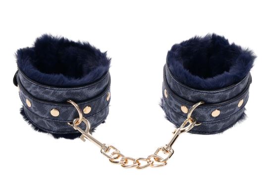 COUGAR FUR HANDCUFFS