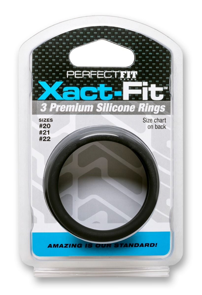 XACT FIT SILICONE RINGS #20 #21 #22