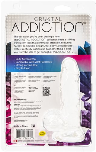 CRYSTAL ADDICTION DONG 6IN