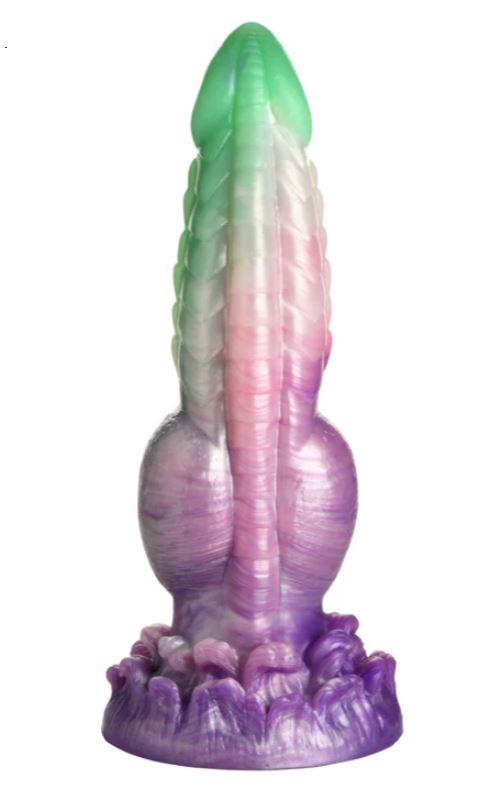 CREATURE COCKS AQUA PHOENIX SILICONE DILDO