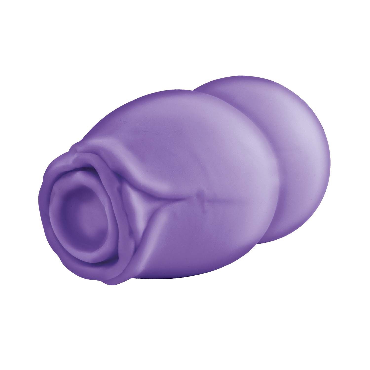 DELITE HEATED ROSE MASTURBATOR PURPLE