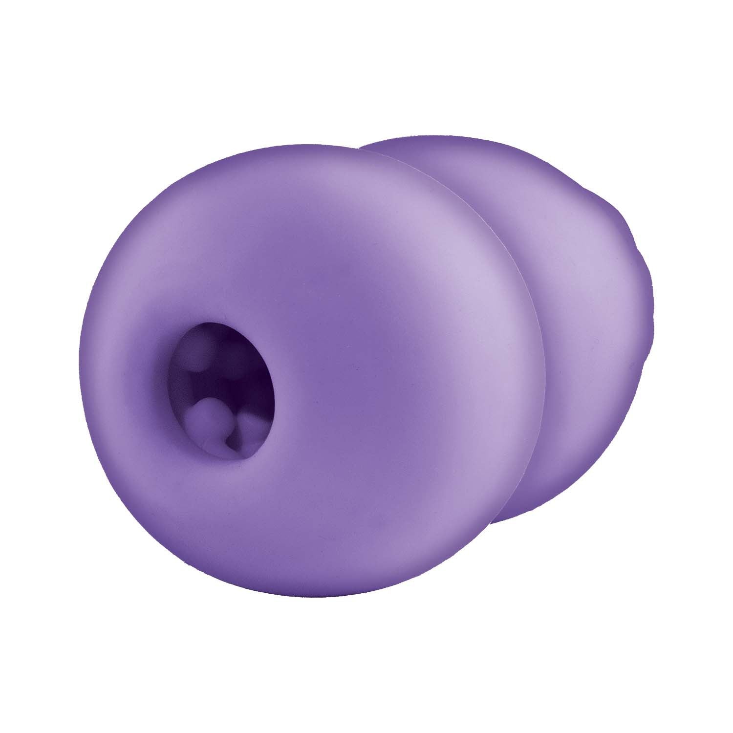 DELITE HEATED ROSE MASTURBATOR PURPLE