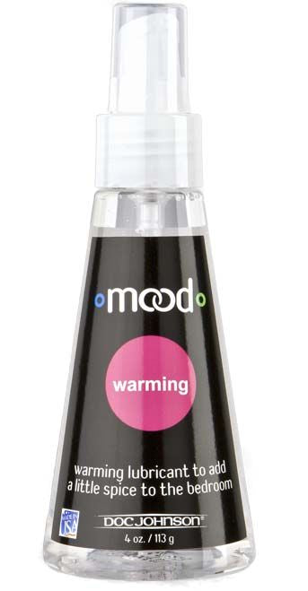 MOOD WARMING LUBE 4 OZ (BU)