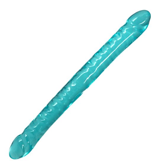 CRYSTAL JELLIES 18IN JR DOUBLE DONG TEAL