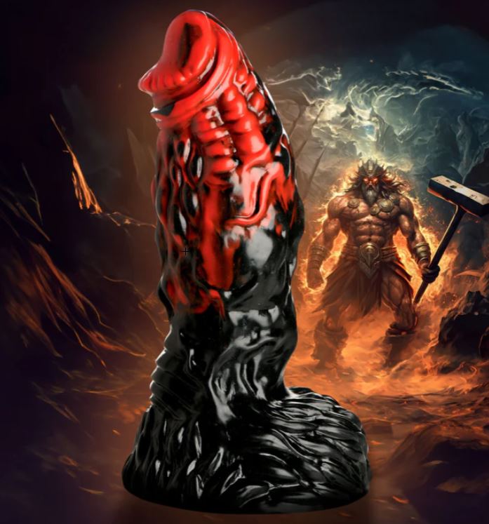 CREATURE COCKS VULCAN SILICONE DILDO