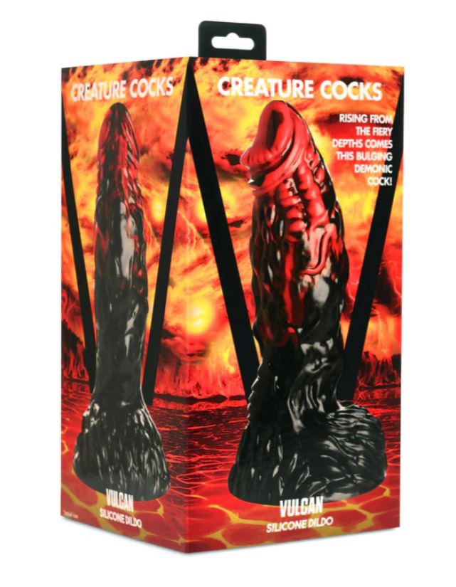 CREATURE COCKS VULCAN SILICONE DILDO
