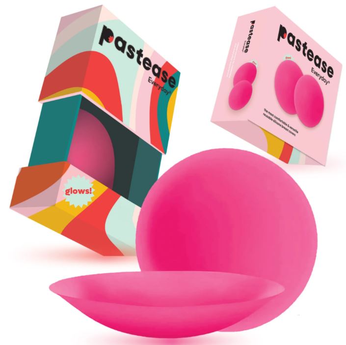 EVERYDAY SILICONE NIPPLE COVER REUSABLE FUCHSIA SMALL A-C CUP