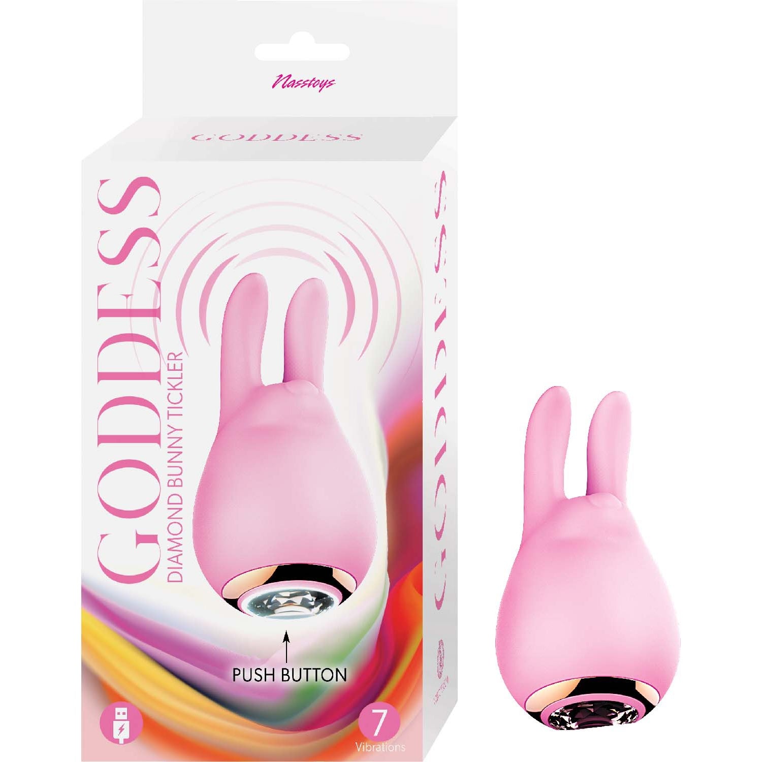 Goddess Diamond Bunny – Pink