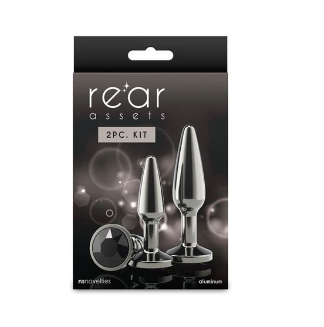REAR ASSETS TAPERED TRAINER KIT GUNMETAL BLK