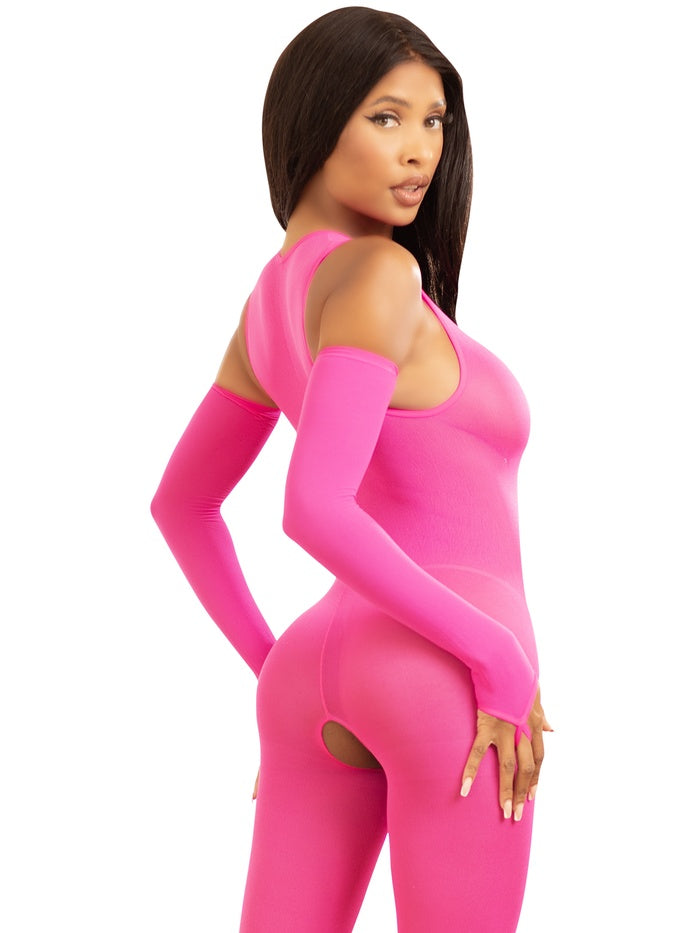 HOT PINK BODYSUIT PINK