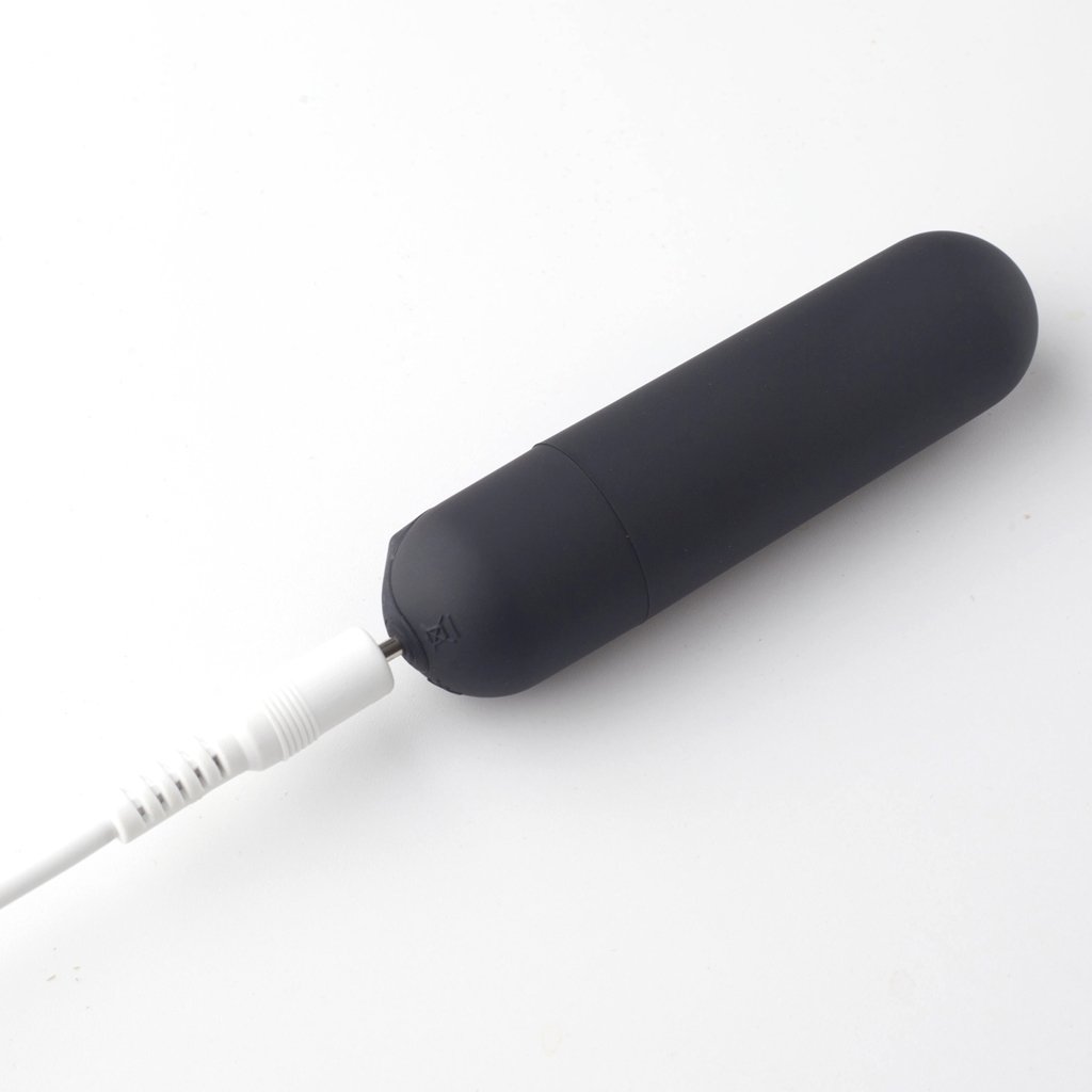 JAGGER RECHARGEABLE VIBRATING COCK RING BLACK SLEEVE