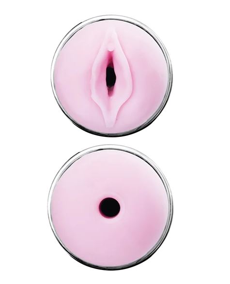 JERK MASTURBATION SLEEVE BLACK WITH PINK SLEEVE