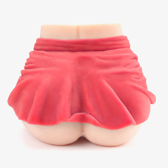 KEISHA GREY MINI SKIRT PUSSY & ANUS MASTURBATOR