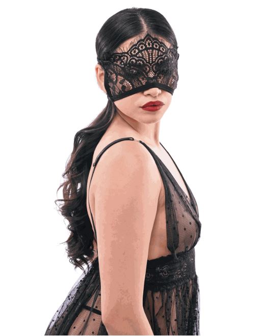 LACE VEILED VISION BLINDFOLD