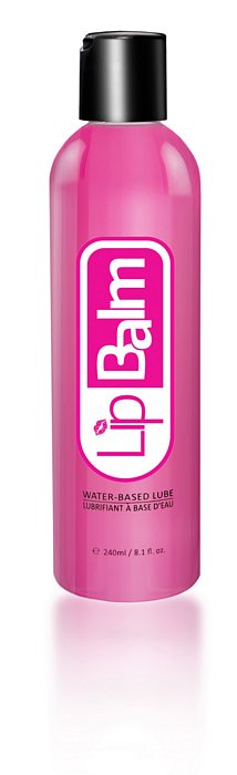 LIP BALM WATER BASED LUBRICANT 8 OZ