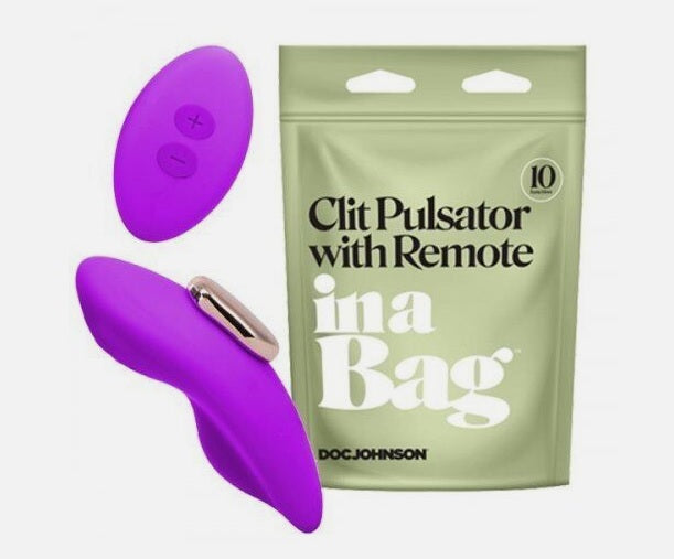 In a Bag Clit Pulsator With Remote