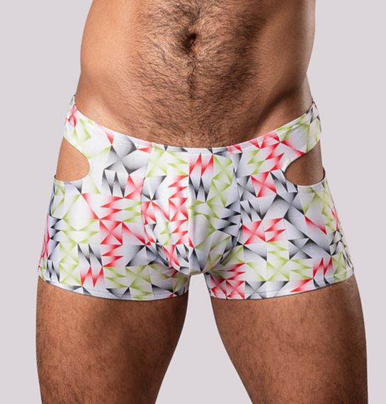 CUT IT OUT! CUTOUT SHORT RED SMALL