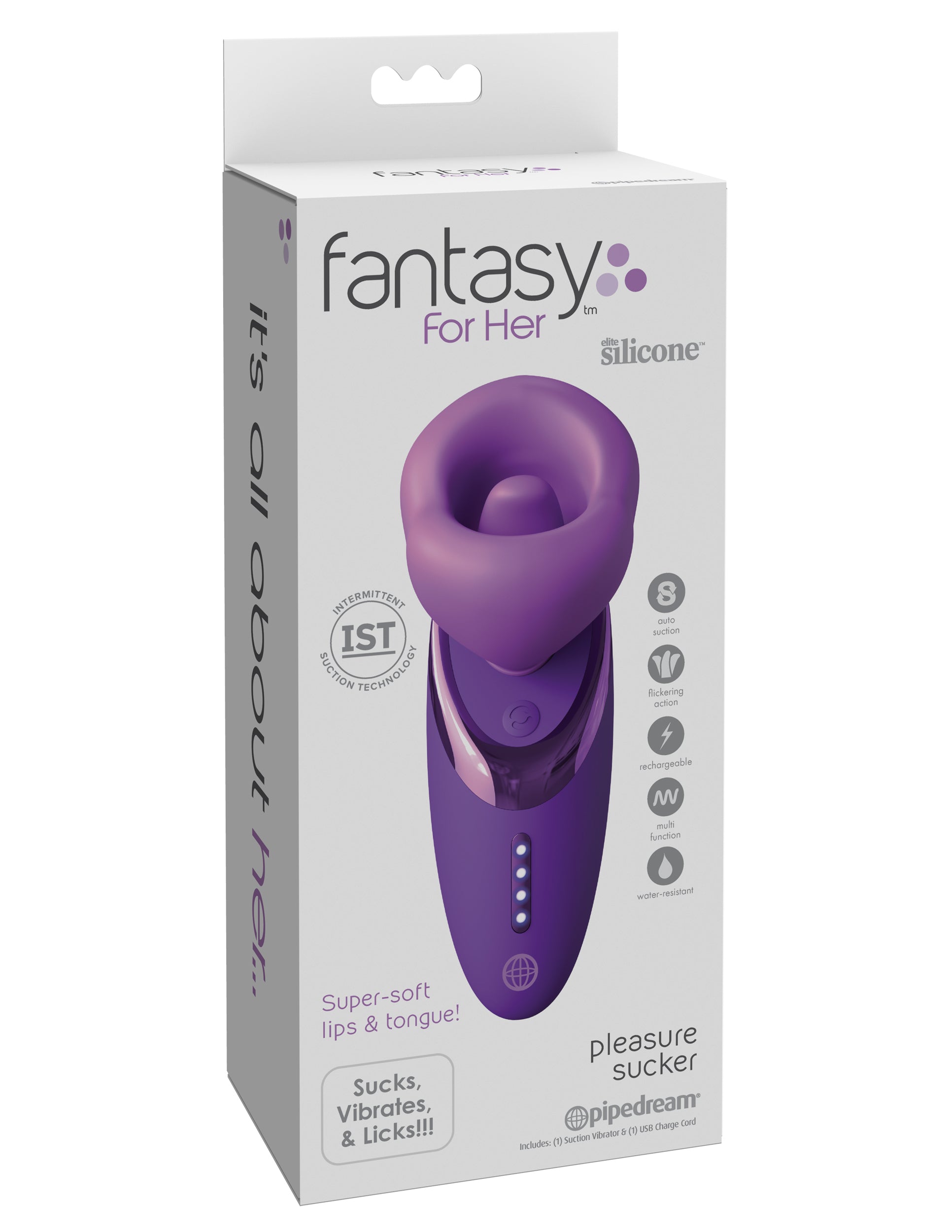 FANTASY FOR HER PLEASURE SUCKER - PURPLE